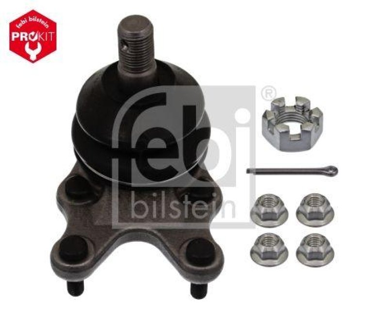 FEBI BILSTEIN 42998 Traggelenk mit Kronenmutter und Splint für TOYOTA