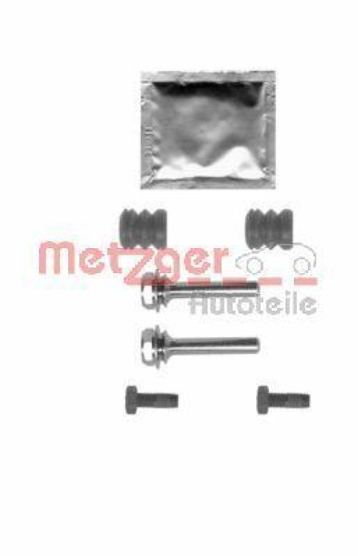 METZGER 113-1301X Führungshülsensatz, Bremssattel für AUDI/BMW/LADA/MB/SEAT/VOLVO/VW