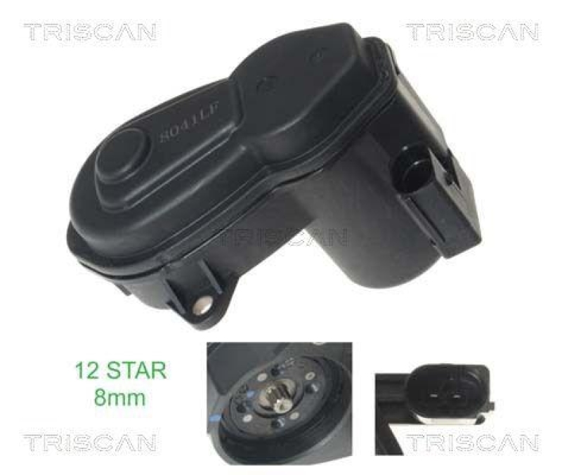 TRISCAN 8170 208041 Brake Caliper Motor für Nissan, Renault