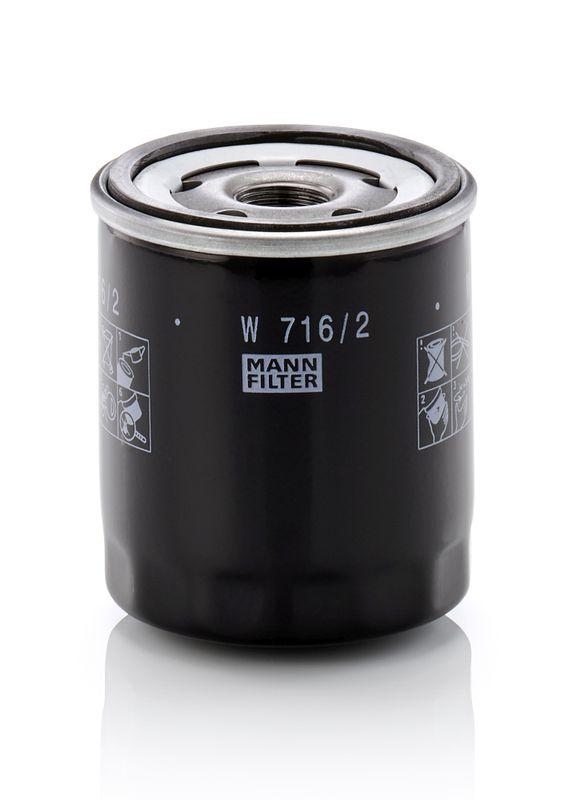 MANN-FILTER W 716/2 Ölfilter für Fiat Gruppe