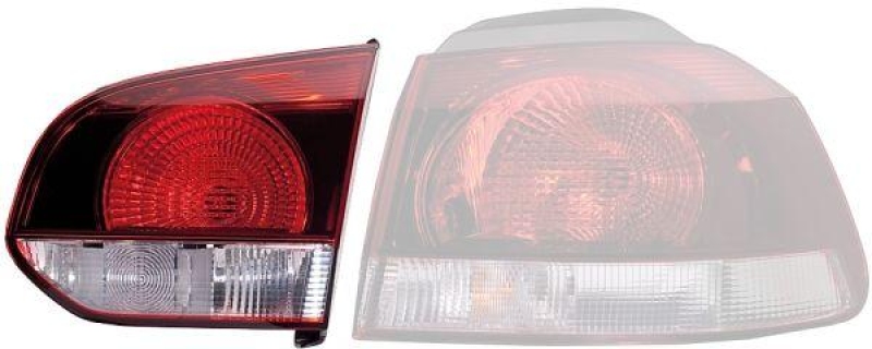 HELLA 2SA 009 923-161 Heckleuchte rechts Halogen VW