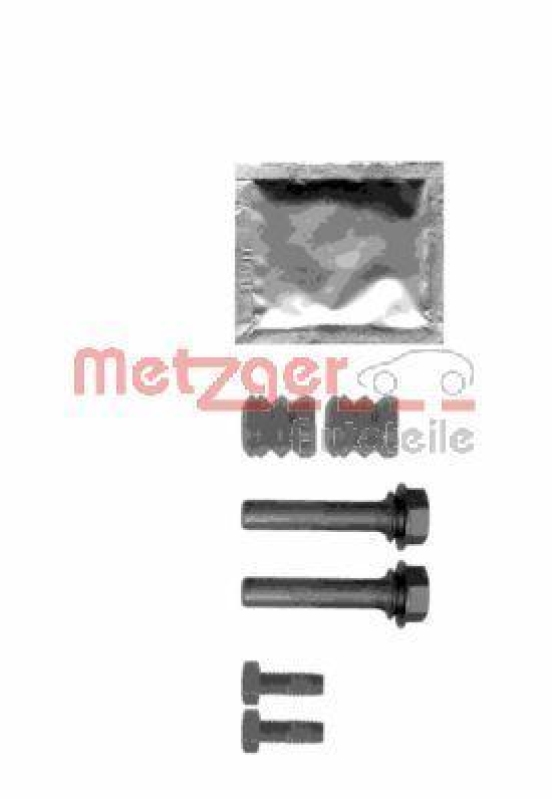 METZGER 113-1305X Führungshülsensatz, Bremssattel für CITROEN/PEUGEOT/RENAULT