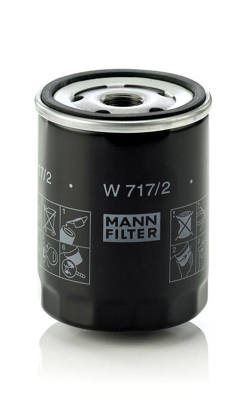 MANN-FILTER W 717/2 Ölfilter für Fiat Gruppe