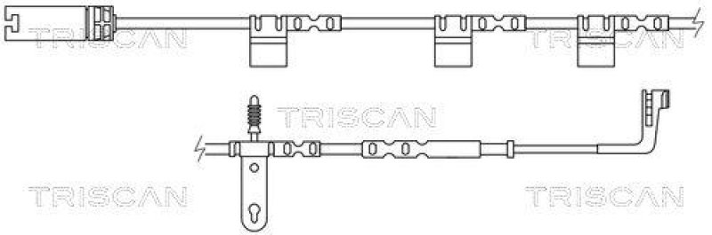 TRISCAN 8115 17013 Warnkontakt für Mini