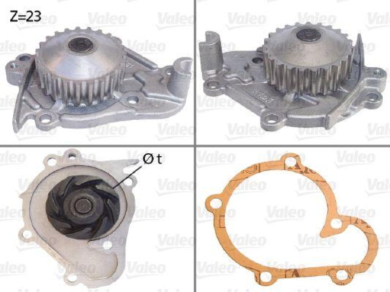 VALEO 506622 Wasserpumpe NISSAN Micra I