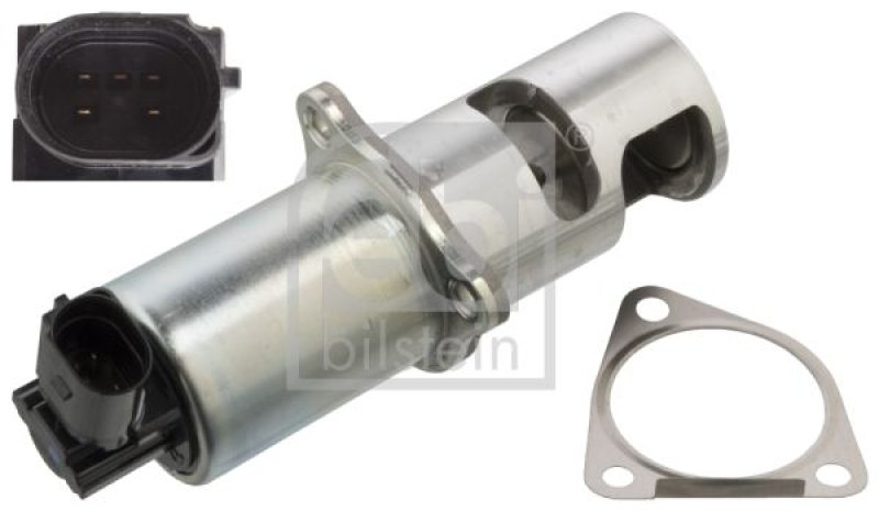 FEBI BILSTEIN 102597 Abgasregelventil mit Dichtung für Opel