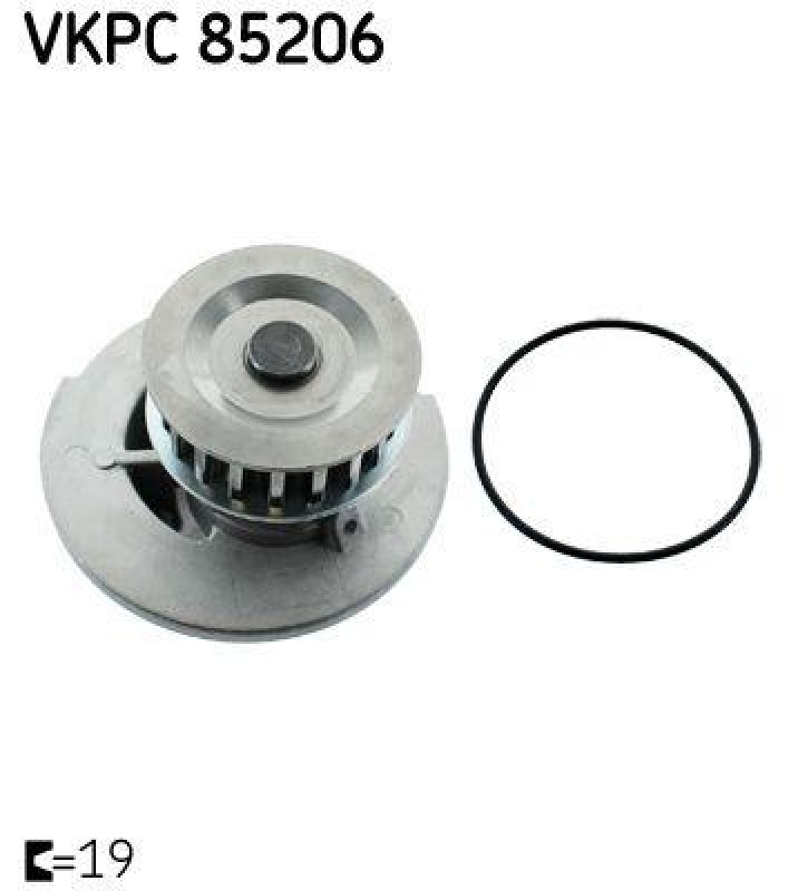 SKF VKPC 85206 Wasserpumpe