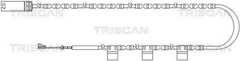 TRISCAN 8115 17019 Warnkontakt für Mini