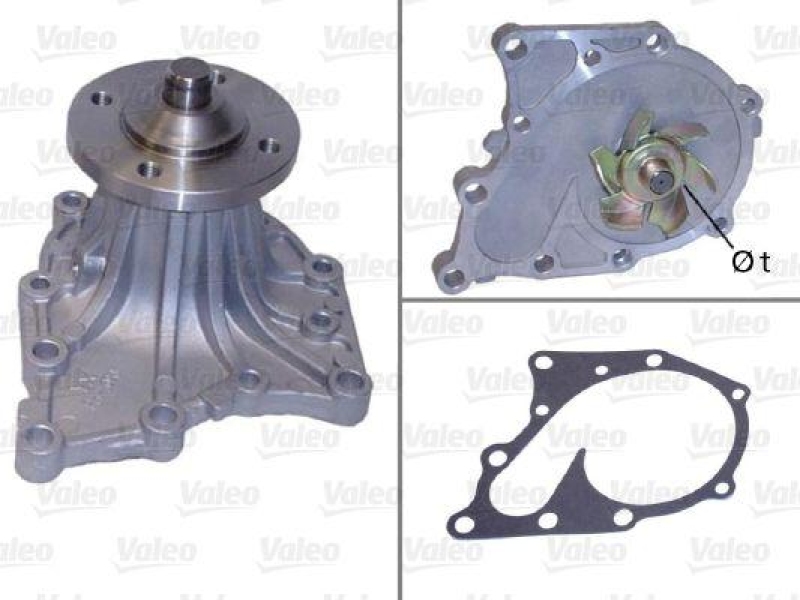 VALEO 506625 Wasserpumpe TOYOTA Supra