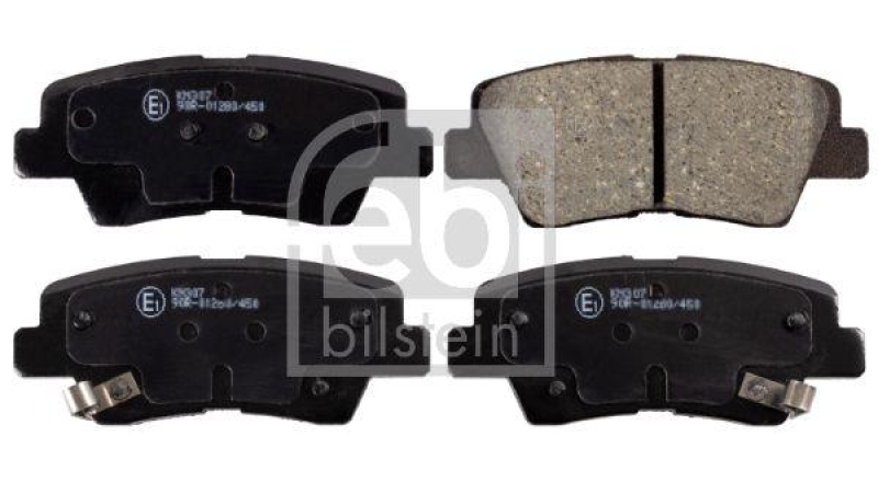 FEBI BILSTEIN 16799 Bremsbelagsatz für HYUNDAI