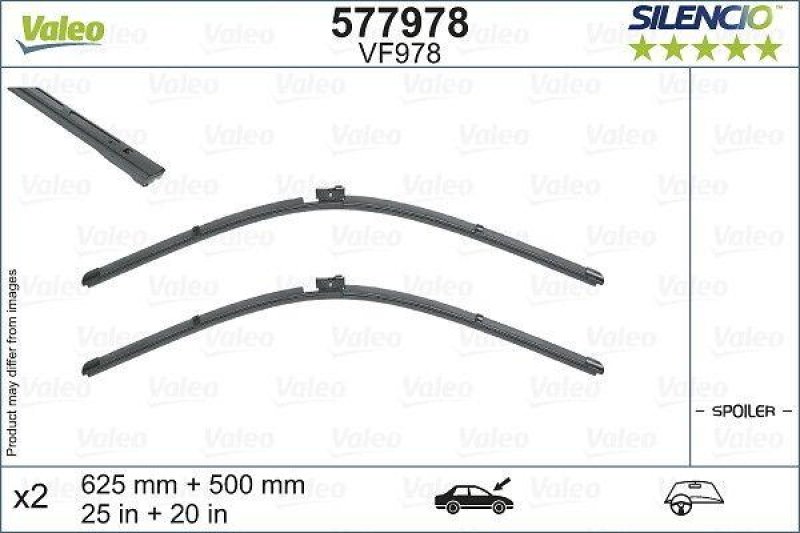 VALEO 577978 Silencio Original Front FBOE (x2) VF978