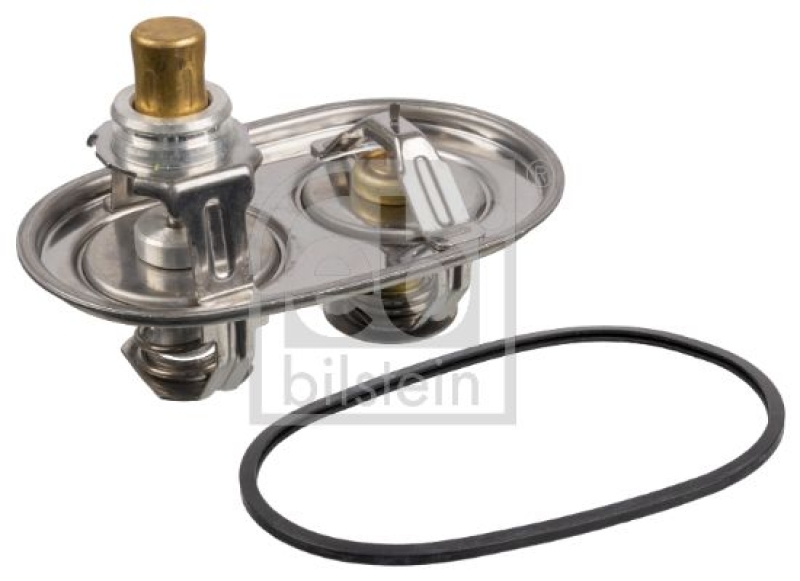 FEBI BILSTEIN 173372 Thermostat mit Dichtring für Scania