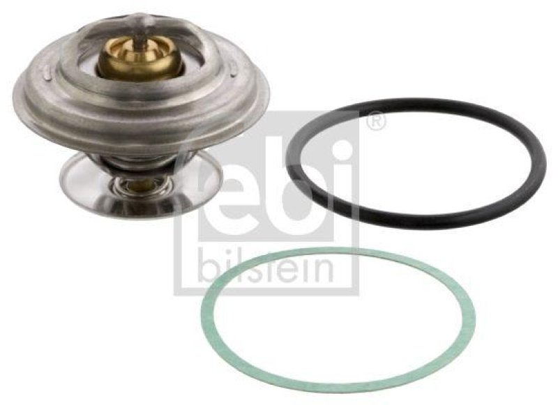 FEBI BILSTEIN 15849 Thermostat mit Dichtring und Dichtung für Mercedes-Benz