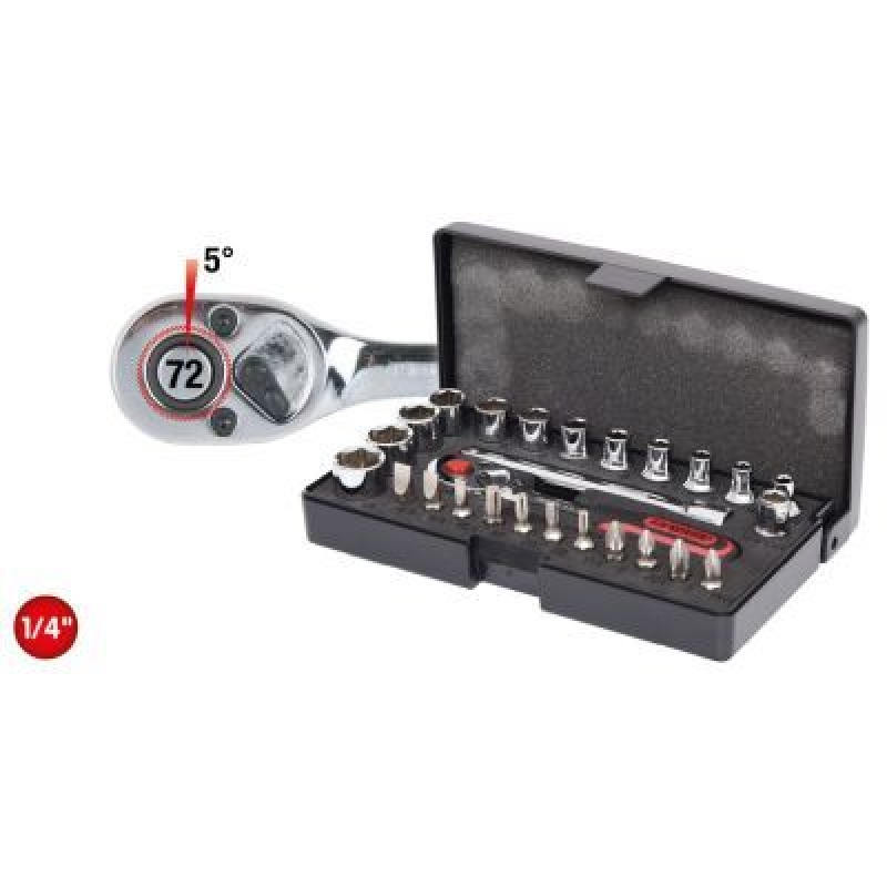 KS TOOLS 918.0626 1/4" CHROMEPLUS Steckschlüssel