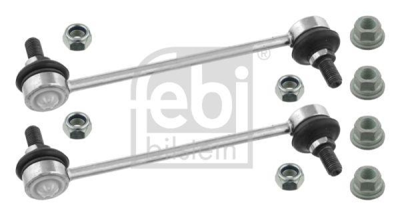 FEBI BILSTEIN 24863 Verbindungsstangensatz mit Sicherungsmuttern für VW-Audi