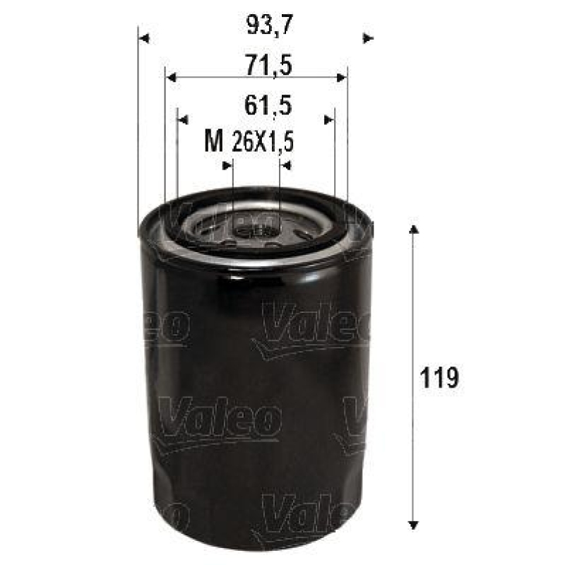 VALEO 586090 Filter