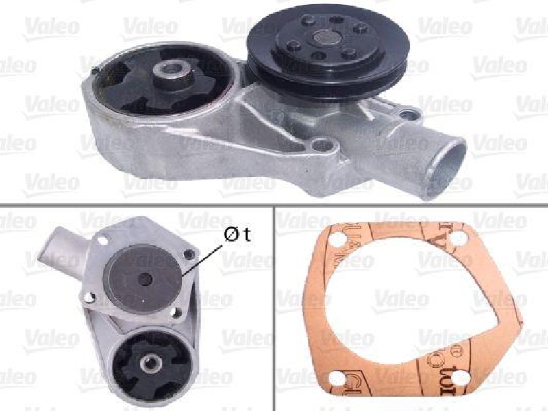 VALEO 506634 Wasserpumpe SKODA SKODA FAVORIT