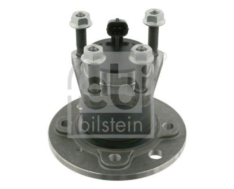 FEBI BILSTEIN 27384 Radlagersatz mit Radnabe, ABS-Sensor und Muttern für Opel