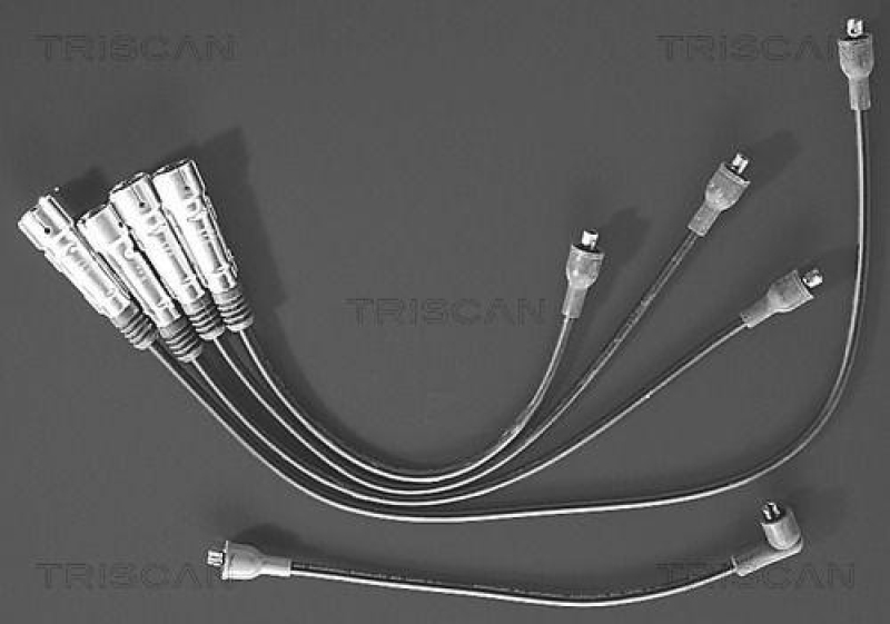 TRISCAN 8860 7243 Zündleitungssatz für Audi 80, Vw Derby, Golf, P