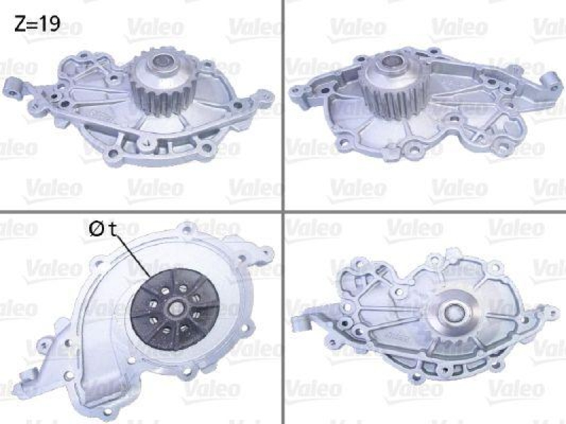 VALEO 506637 Wasserpumpe RENAULT Espace III, Laguna I