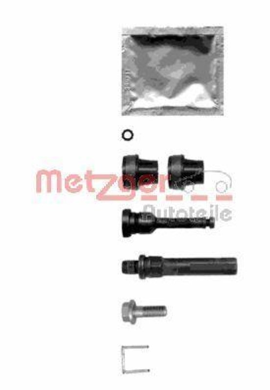 METZGER 113-1367X Führungshülsensatz, Bremssattel für CITROEN/OPEL/PEUGEOT/RENAULT