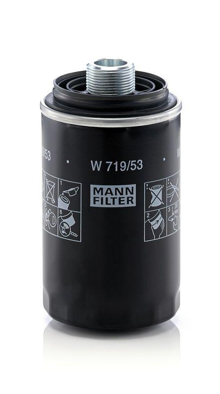 MANN-FILTER W 719/53 Ölfilter für VW