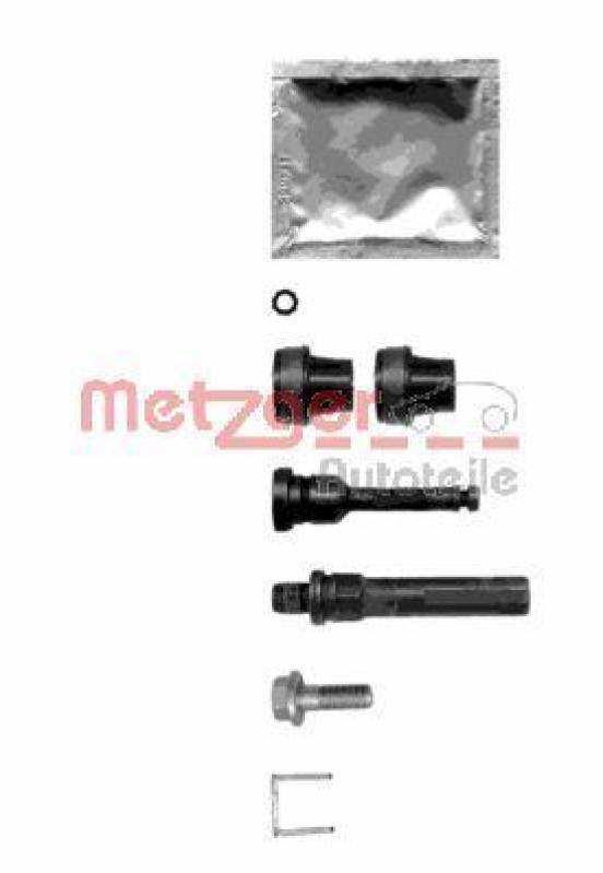 METZGER 113-1367X F&uuml;hrungsh&uuml;lsensatz, Bremssattel f&uuml;r CITROEN/OPEL/PEUGEOT/RENAULT