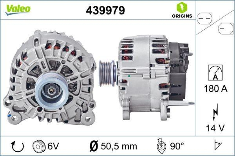 VALEO 439979 Generator Neu - ORIGINS