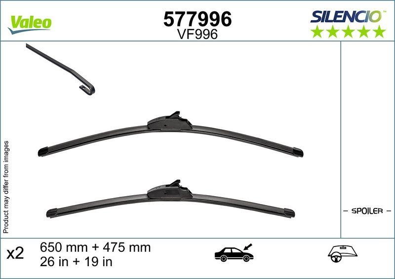 VALEO 577996 Silencio Original Front FBOE (x2) VF996