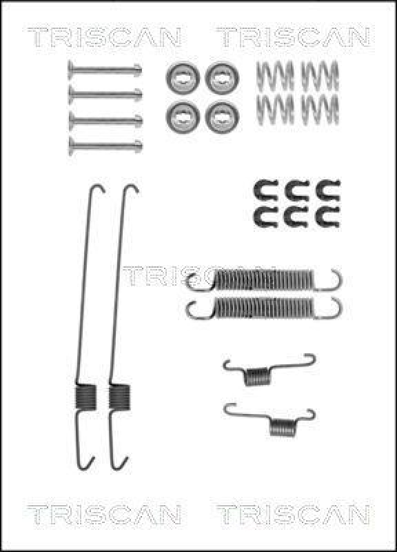 TRISCAN 8105 102614 Montagesatz F. Bremsbacken für Daihatsu,Subaru