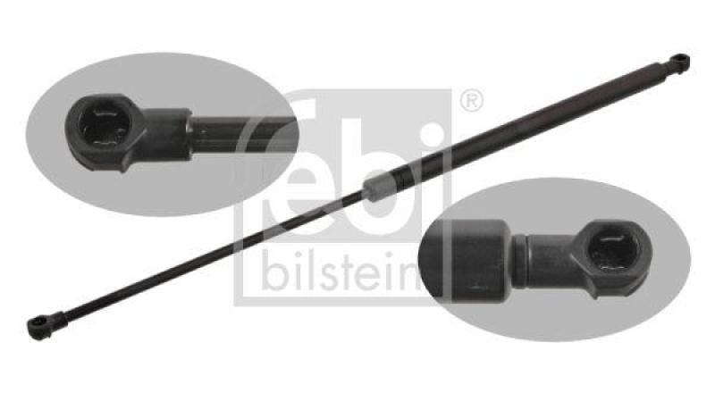 FEBI BILSTEIN 34414 Gasdruckfeder für Heckscheibe für Peugeot