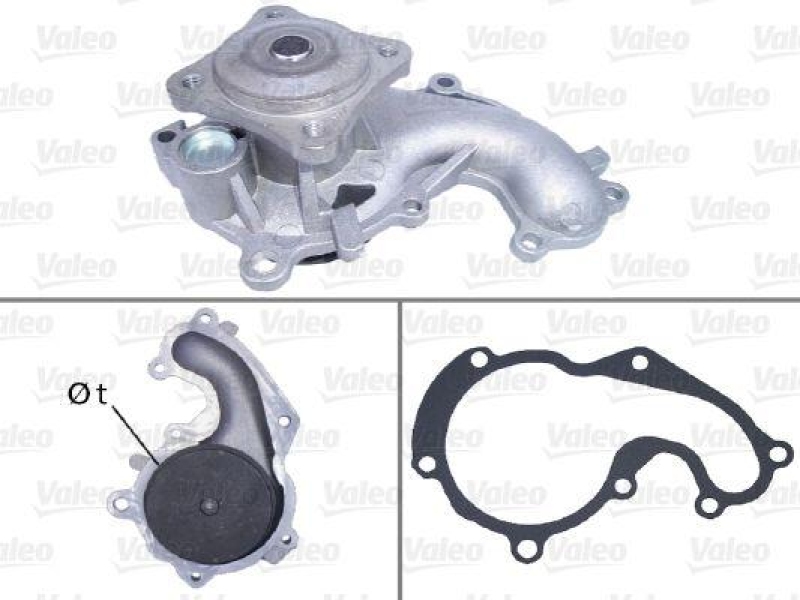 VALEO 506641 Wasserpumpe FORD FORD FIESTA