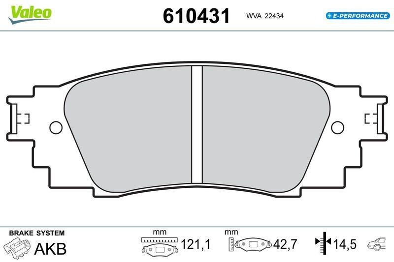 VALEO 610431 SBB-Satz - EV