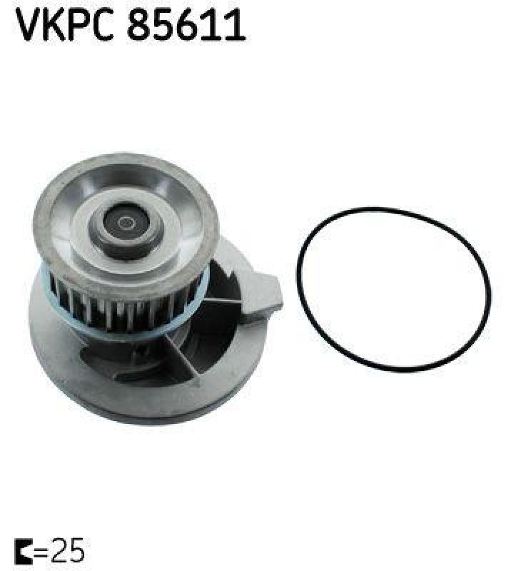 SKF VKPC 85611 Wasserpumpe