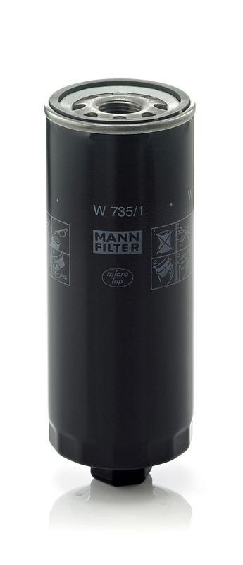 MANN-FILTER W 735/1 Ölfilter für VW