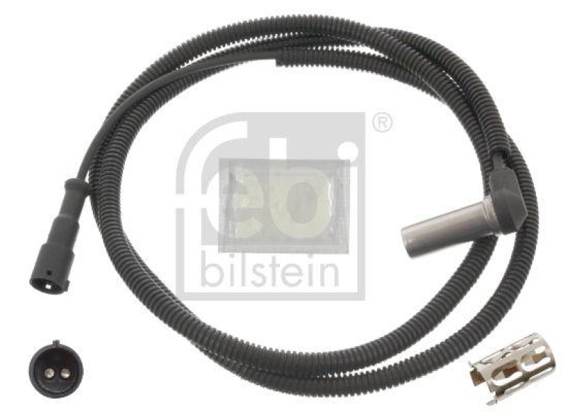 FEBI BILSTEIN 46016 ABS-Sensor mit Hülse und Fett für Mercedes-Benz