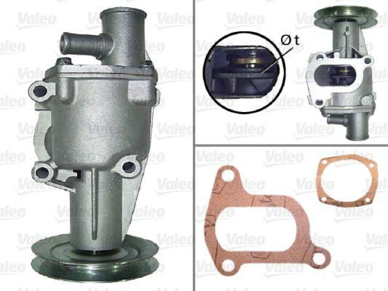 VALEO 506645 Wasserpumpe FIAT Cinquecento