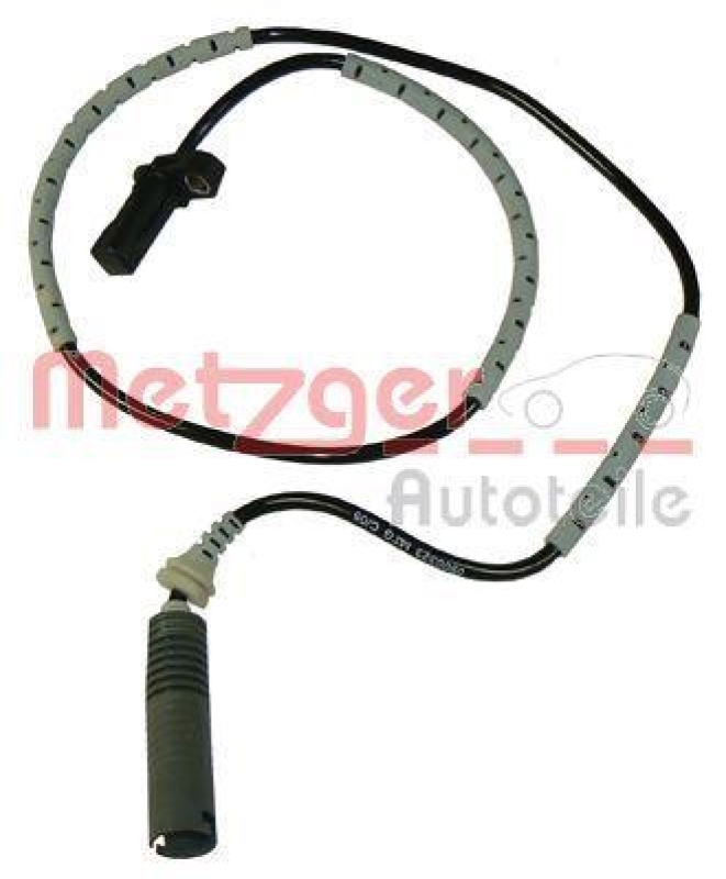 METZGER 0900244 Sensor, Raddrehzahl für BMW HA links/rechts