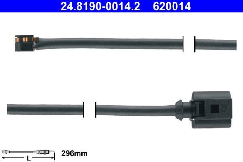 ATE 24.8190-0014.2 Warnkontakt für PORSCHE VW