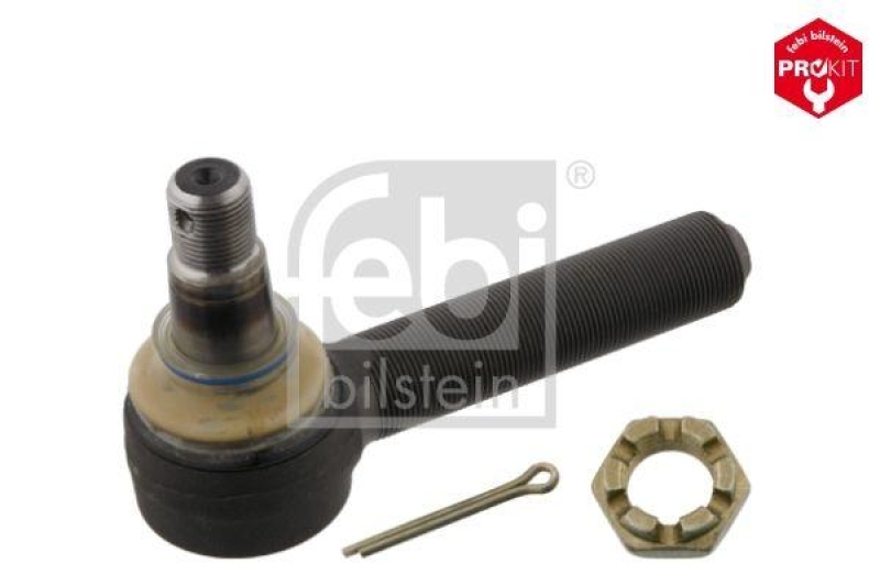 FEBI BILSTEIN 32536 Spurstangenendstück mit Kronenmutter und Splint für DAF