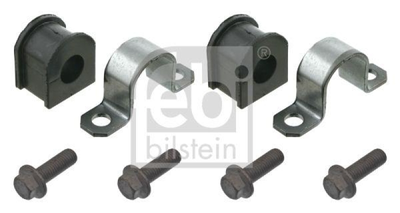 FEBI BILSTEIN 27400 Stabilisatorlagersatz mit Haltern und Schrauben für Ford