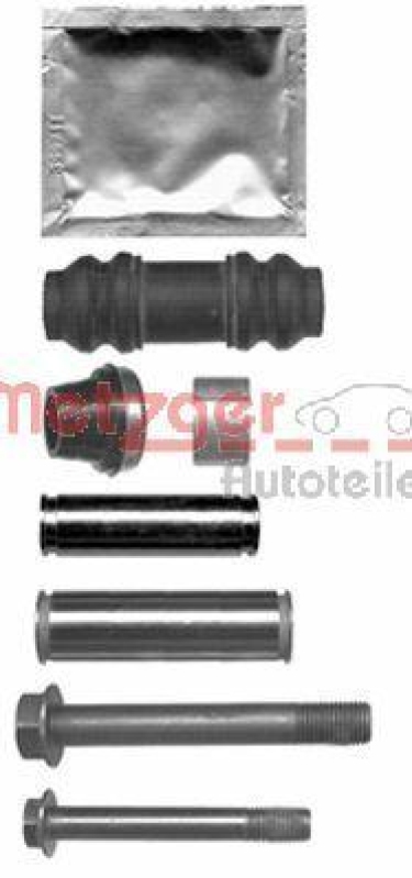 METZGER 113-1411X Führungshülsensatz, Bremssattel für NISSAN/OPEL/RENAULT