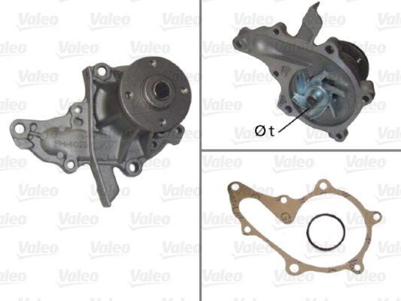 VALEO 506653 Wasserpumpe TOYOTA TOYOTA CARINA