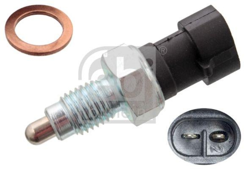 FEBI BILSTEIN 28651 Rückfahrlichtschalter mit Dichtring für Opel