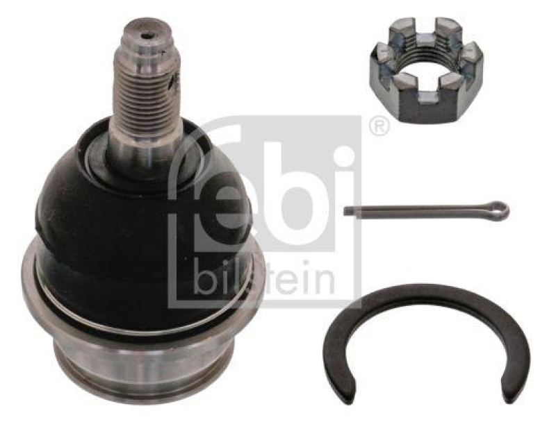 FEBI BILSTEIN 43029 Traggelenk mit Kronenmutter, Splint und Sicherungsring für TOYOTA