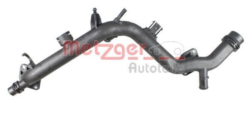 METZGER 4010198 Kühlmittelrohrleitung für AUDI