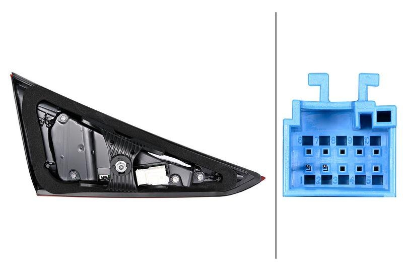 HELLA 2SA 013 103-081 Heckleuchte rechts LED MB