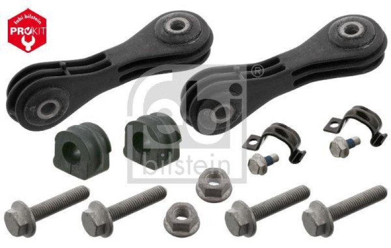 FEBI BILSTEIN 40089 Stabilisatorlagersatz mit Verbindungsstangen für VW-Audi