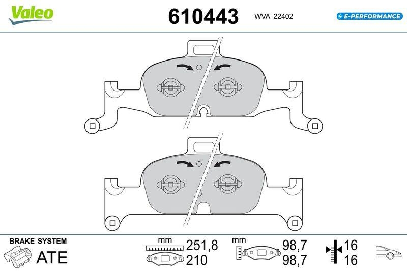 VALEO 610443 SBB-Satz - EV