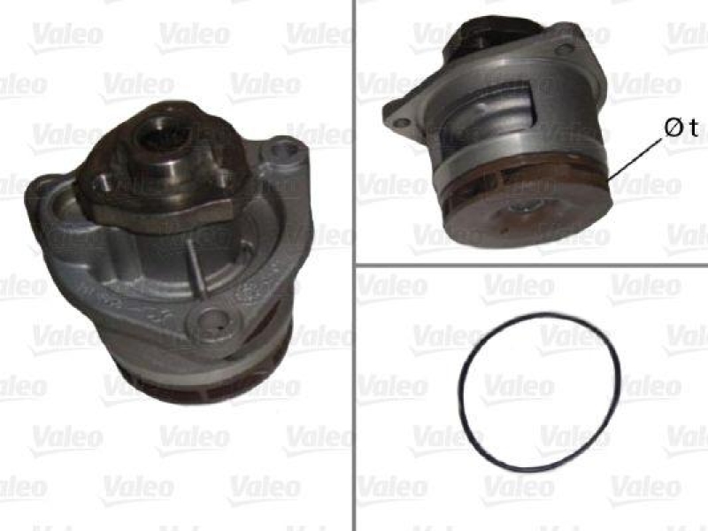 VALEO 506657 Wasserpumpe OPEL, SAAB, VAUXHALL GM AST